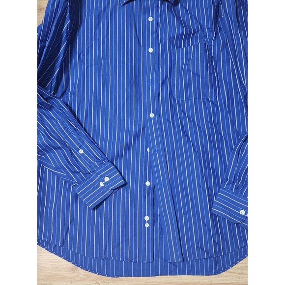 Chaps  Shirt Men's  Size Large  Long Sleeve Button Up - Picture 4 of 6